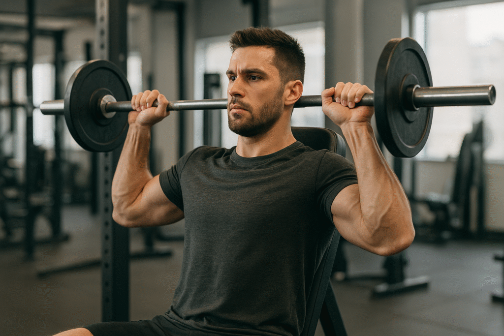 Treino de Ombro com Halteres: 7 Exercícios Para Fazer em Casa ou na Academia 1 Treino de Ombro com Halteres: 7 Exercícios Para Fazer em Casa ou na Academia